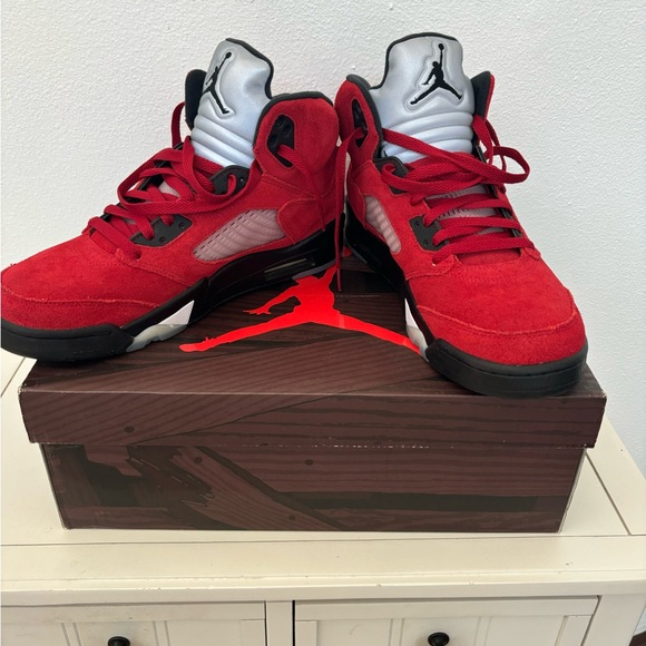 Jordan 5 Retro Raging Bull Red